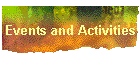 Events and Activities